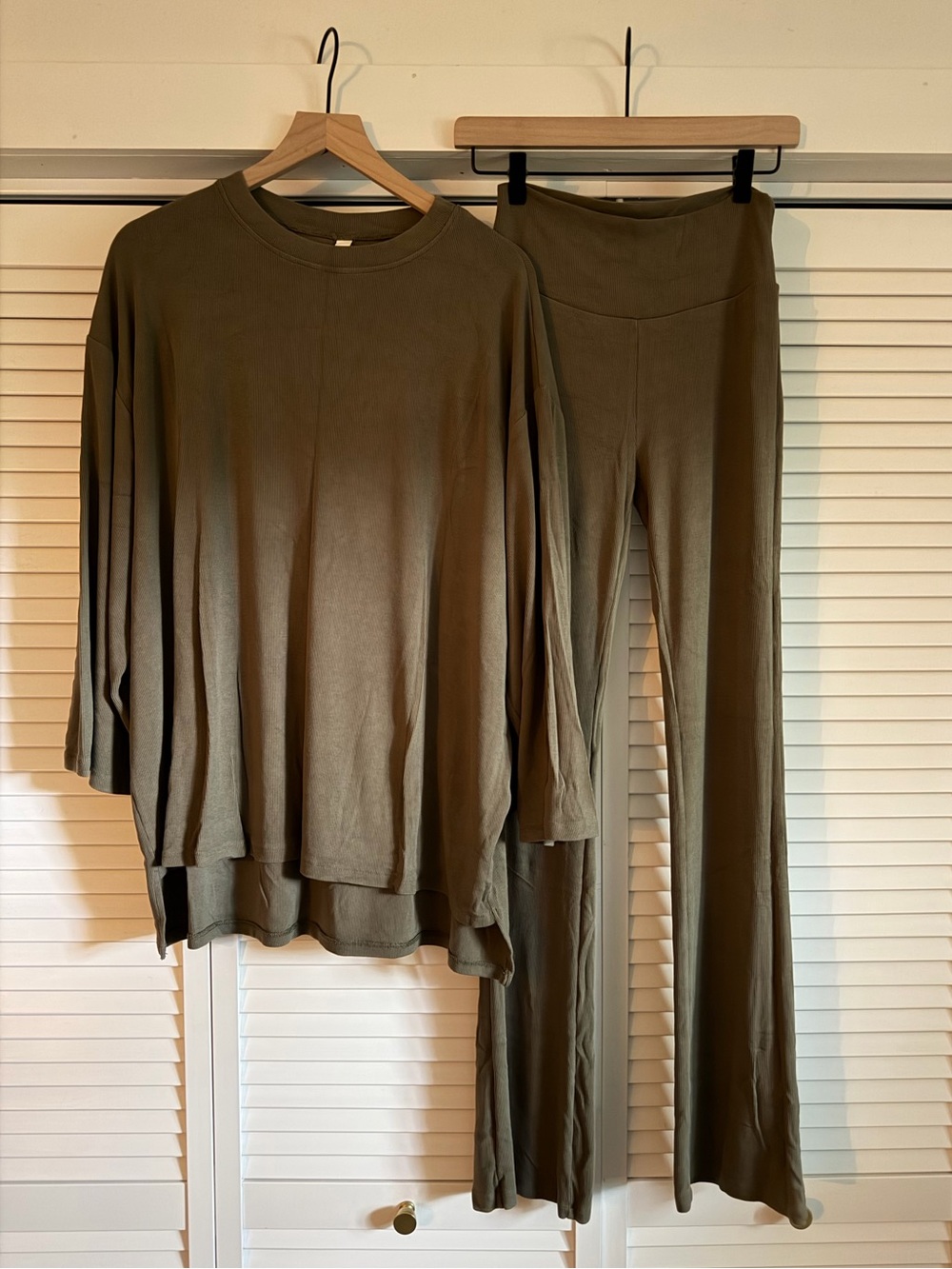 the foxy kind LONG SLEEVE all weekend long pants set